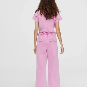 Lola Casademunt Pantalones<Mono de manga corta ROSA