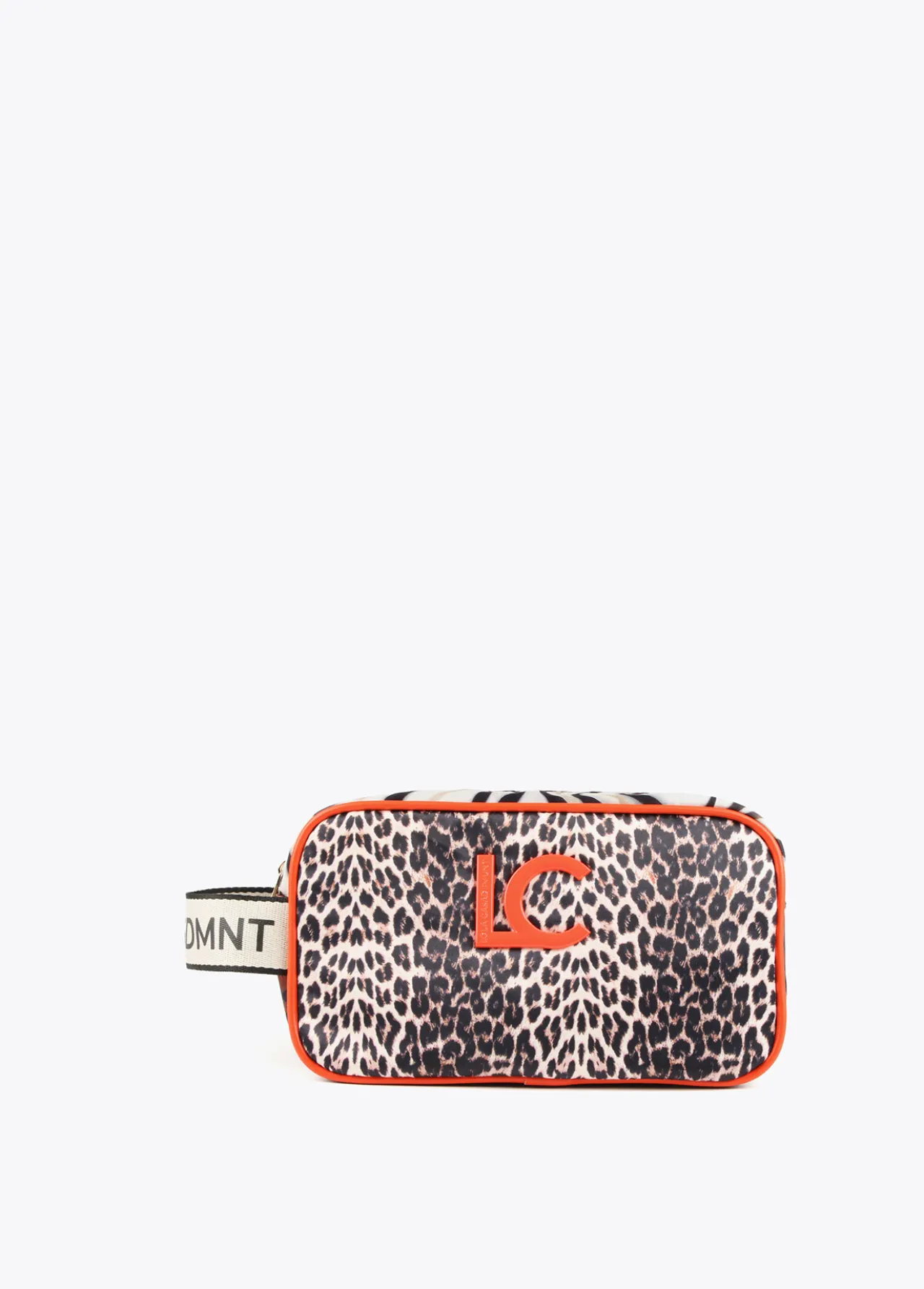 neceser_animal_print_0.webp Lola Casademunt Animal Print | Otros Complementos<Neceser animal print CRUDO-NEGRO