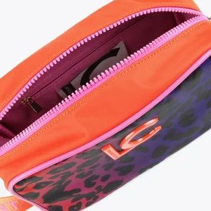 Lola Casademunt Otros Complementos | Bolsos De Mano Y Neceseres<Neceser animal print multicolor ROJO-LILA