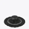 Lola Casademunt Accesorios | Baño<Pamela con flecos y logo NEGRO