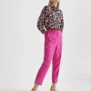 Lola Casademunt Pantalones<Pantalón aberturas laterales FUCSIA