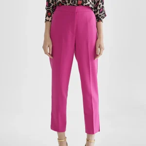 Lola Casademunt Pantalones<Pantalón aberturas laterales FUCSIA