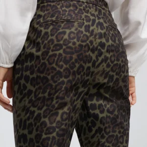 Lola Casademunt Animal Print | Pantalones<Pantalón animal print NEGRO-VERDE