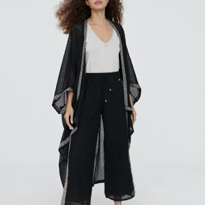 Lola Casademunt Pantalones<Pantalón con detalle lateral NEGRO