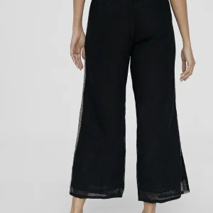 Lola Casademunt Pantalones<Pantalón con detalle lateral NEGRO