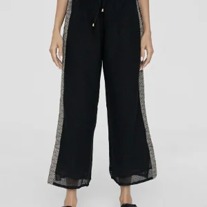 Lola Casademunt Pantalones<Pantalón con detalle lateral NEGRO