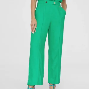 Lola Casademunt Pantalones<Pantalón cropped monocolor FUCSIA