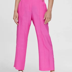 Lola Casademunt Pantalones<Pantalón cropped monocolor FUCSIA