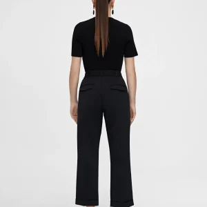 Lola Casademunt Pantalones<Pantalón cropped NEGRO