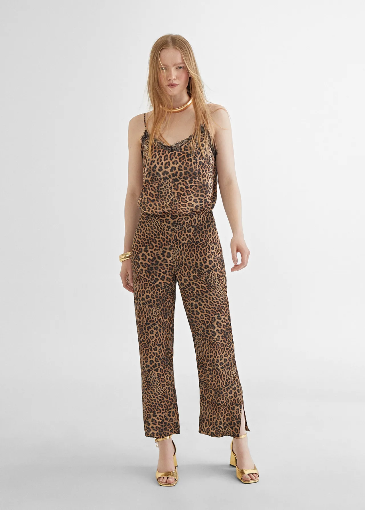 pantaln_culotte_animal_print_0.webp Lola Casademunt Pantalones<Pantalón culotte animal print MARRON-NEGRO