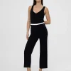 Lola Casademunt Punto<Pantalón culotte de punto CRUDO-METAL