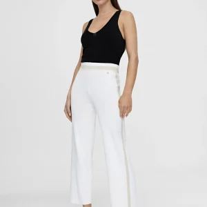 Lola Casademunt Punto<Pantalón culotte de punto CRUDO-METAL
