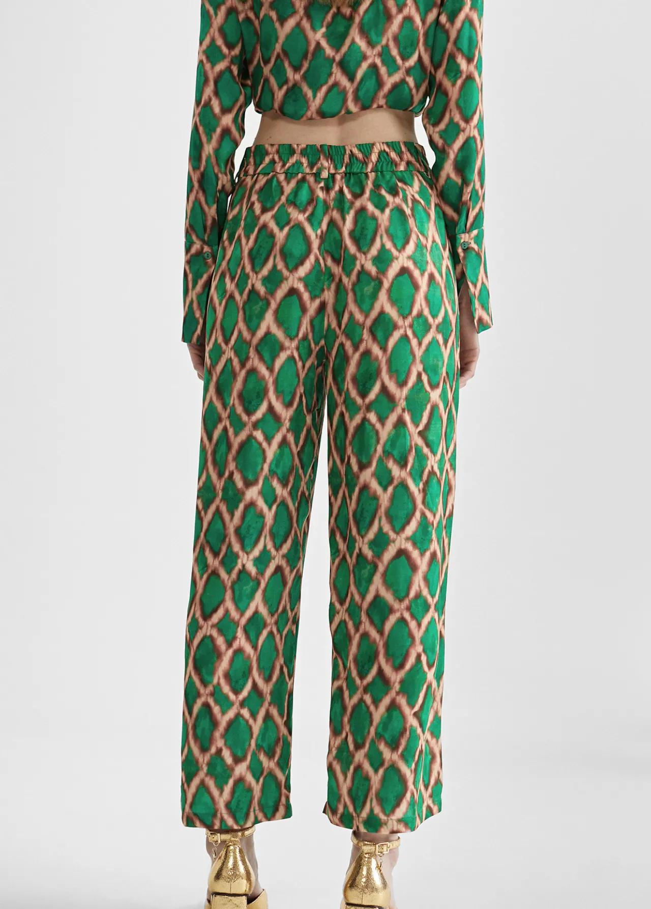pantaln_culotte_estampado_3.webp Lola Casademunt Pantalones<Pantalón culotte estampado VERDE-MARRON