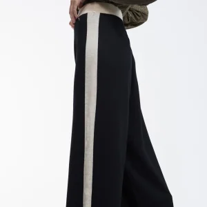 Lola Casademunt Punto | Pantalones<Pantalón de punto MARRON-NARANJA
