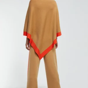 Lola Casademunt Punto | Pantalones<Pantalón de punto MARRON-NARANJA