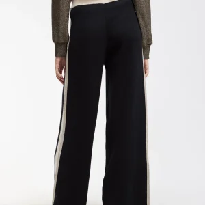 Lola Casademunt Punto | Pantalones<Pantalón de punto MARRON-NARANJA