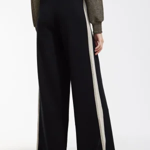 Lola Casademunt Punto | Pantalones<Pantalón de punto MARRON-NARANJA