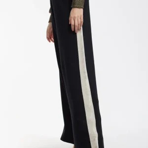 Lola Casademunt Punto | Pantalones<Pantalón de punto MARRON-NARANJA