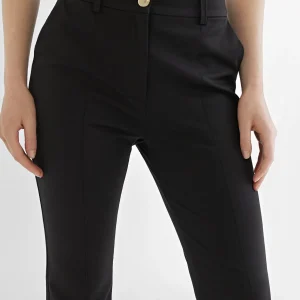Lola Casademunt Pantalones<Pantalón de punto campana ROJO