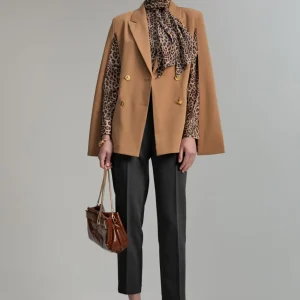 Lola Casademunt Pantalones<Pantalón detalle botones GRISOSCURO