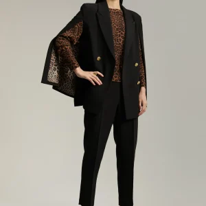 Lola Casademunt Pantalones<Pantalón detalle botones CAMEL