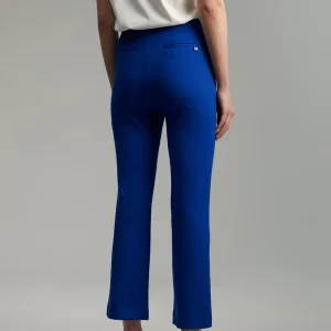 Lola Casademunt Pantalones<Pantalón detalle botones AZULELECTRICO