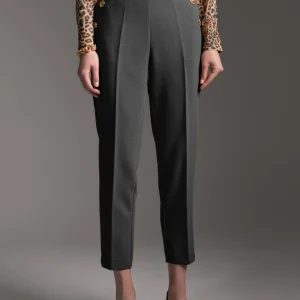 Lola Casademunt Pantalones<Pantalón detalle botones GRISOSCURO