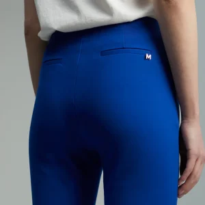 Lola Casademunt Pantalones<Pantalón detalle botones AZULELECTRICO