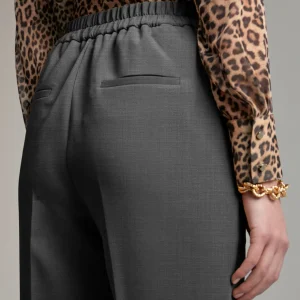 Lola Casademunt Pantalones<Pantalón detalle botones GRISOSCURO