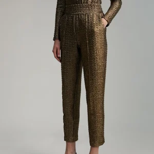 Lola Casademunt Pantalones<Pantalón jogging DORADO