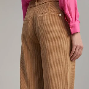 Lola Casademunt Pantalones<Pantalón pana wideleg CAMEL