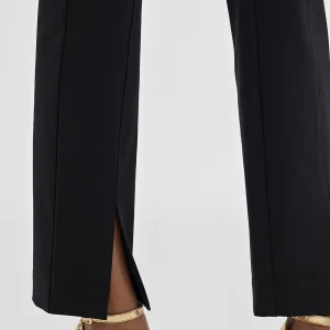 Lola Casademunt Pantalones<Pantalón pitillo abertura ROJO