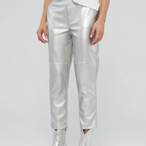 Lola Casademunt Pantalones<Pantalón PLATEADO