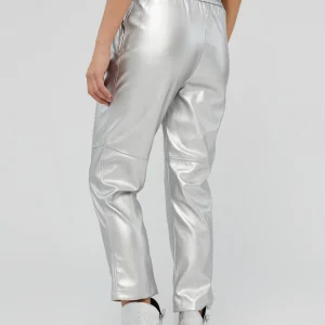 Lola Casademunt Pantalones<Pantalón PLATEADO