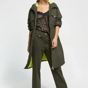 Lola Casademunt Pantalones<Pantalón punto roma KAKI