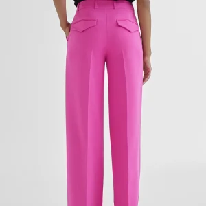Lola Casademunt Pantalones<Pantalón recto FUCSIA