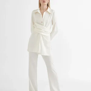 Lola Casademunt Pantalones<Pantalón recto fluido LIMA