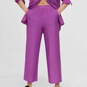 Lola Casademunt Pantalones<Pantalón recto fluido LILA