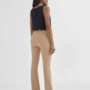 Lola Casademunt Pantalones<Pantalón skinny campana ROJO
