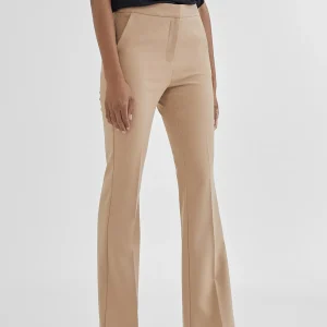 Lola Casademunt Pantalones<Pantalón skinny campana ROJO