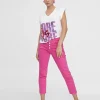 Lola Casademunt Pantalones<Pantalón tejano con botones CRUDO