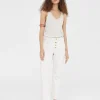 Lola Casademunt Pantalones<Pantalón tejano con botones CRUDO