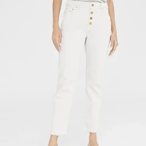 Lola Casademunt Pantalones<Pantalón tejano con botones CRUDO