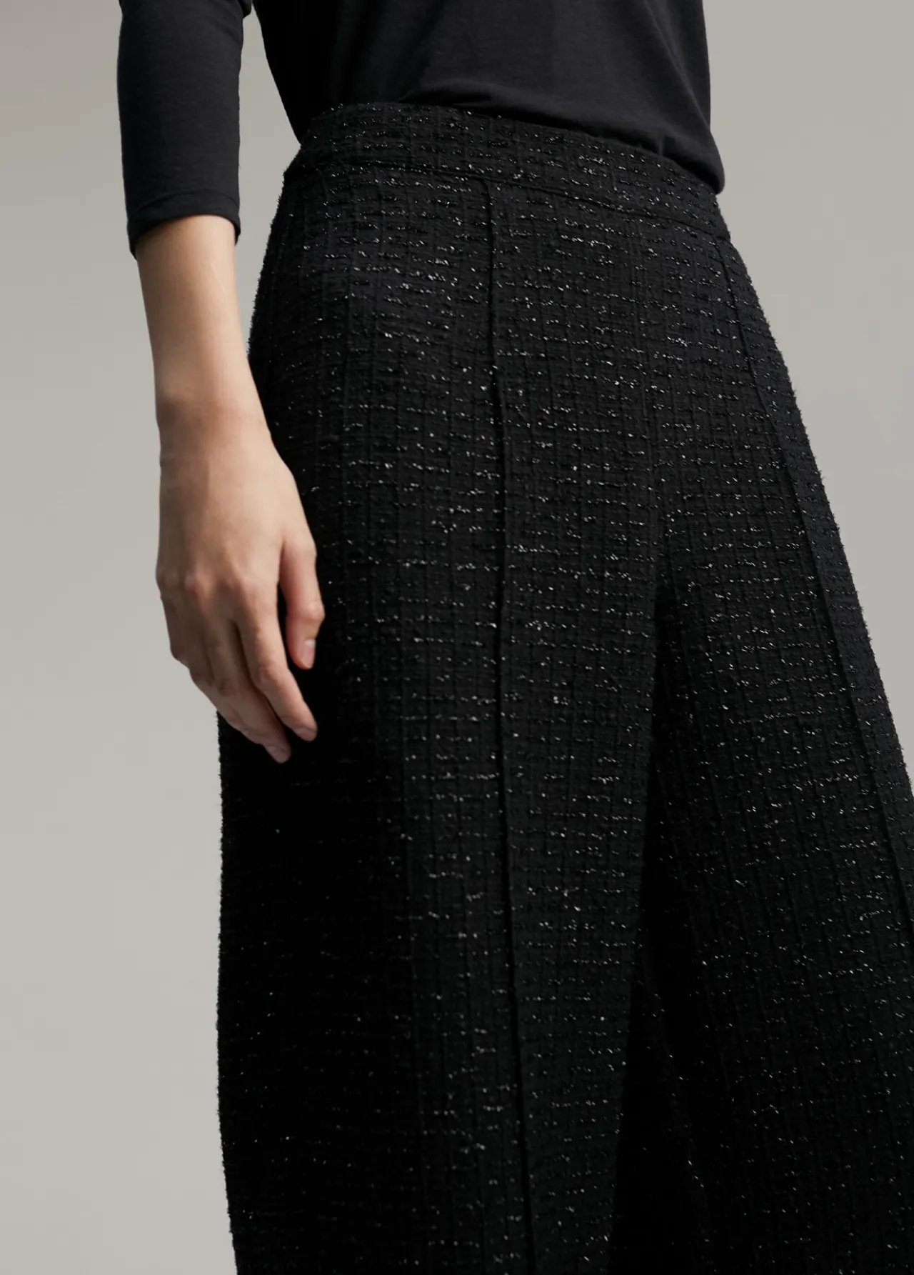 pantaln_tweet_3.webp Lola Casademunt Pantalones<Pantalón tweet NEGRO