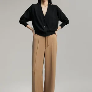 Lola Casademunt Pantalones<Pantalón wideleg CAMEL