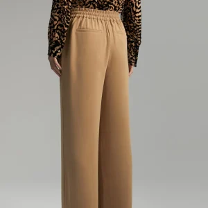 Lola Casademunt Pantalones<Pantalón wideleg CAMEL