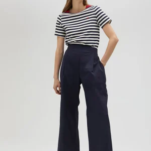 Lola Casademunt Pantalones<Pantalón wideleg técnico de tiro alto - Lola Casademunt NAVY
