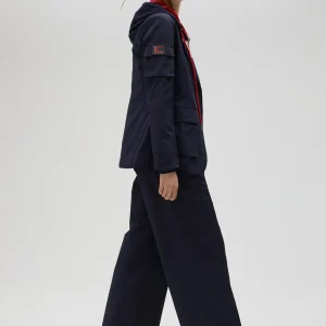 Lola Casademunt Pantalones<Pantalón wideleg técnico de tiro alto - Lola Casademunt NAVY