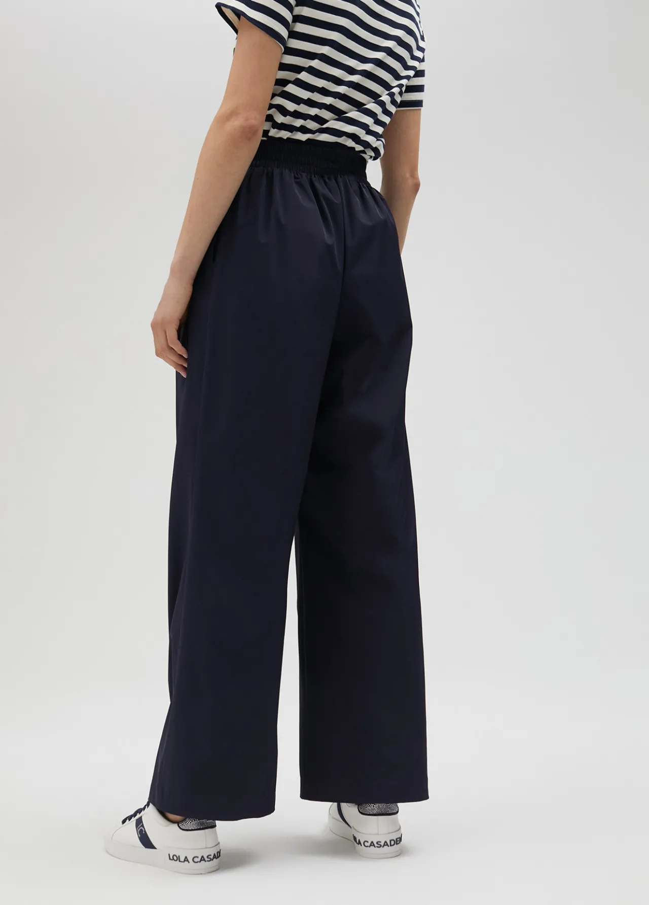pantaln_wideleg_tcnico_de_tiro_alto__lola_casademunt_3.webp Lola Casademunt Pantalones<Pantalón wideleg técnico de tiro alto - Lola Casademunt NAVY