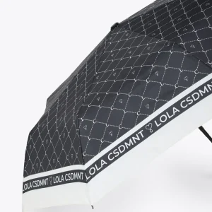 Lola Casademunt Accesorios | Paraguas<Paraguas logotipado LC |  Complementos | Lola Casademunt NEGRO